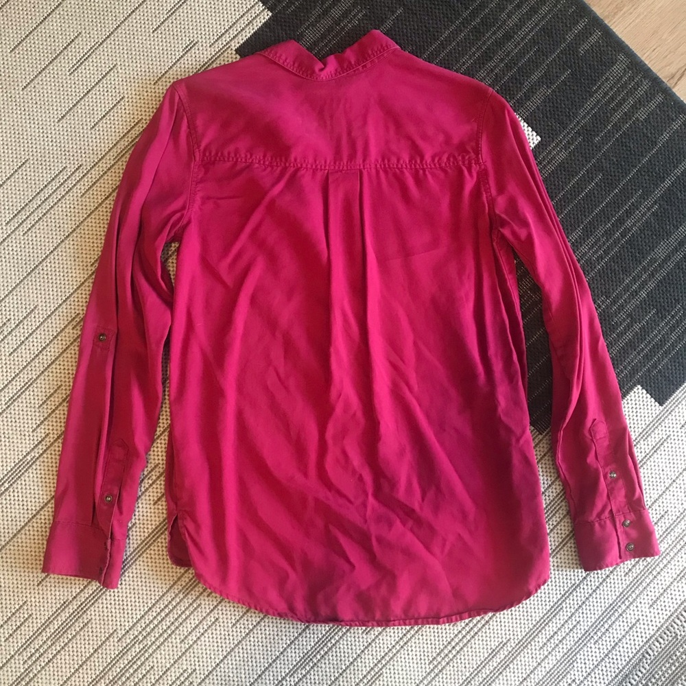 Express // Button Down Boyfriend Shirt - image 2